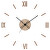 Dřevěné designové hodiny světle hnědé PRIM Remus E07P.4337.51