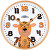 Dětské nástěnné hodiny Seti E07P.4262.5300