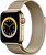 Ocelový milánský tah pro Apple Watch - Zlatý 38/40/41 mm