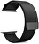 Milánói acél szíj Apple Watch - Fekete 38/40/41 mm