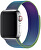Oceľový milánsky remienok na Apple Watch – Viacfarebný 42/44/45/49 mm