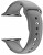 Cinturino in silicone per Apple Watch - Grigio 42/44/45/49 mm - S/M