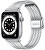 Cinturino a maglia milanese per Apple Watch 42/44/45/49 mm - Silver
