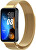 Cinturino a maglia milanese con chiusura magnetica per Huawei Watch Band 8 - Gold