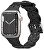 Silikonový řemínek pro Apple Watch 38/40/41 mm - Černý