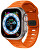 Silikonband für Apple Watch - 42/44/45/49 mm - Orange