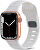 Szilikon szíj Apple Watch-hoz - 42/44/45/49 mm - White