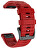Silikonový řemínek pro Garmin Fenix 7X/Fenix 6X/Fenix 5X Plus/Fenix 3 - 26 mm - Red