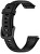 Silikonarmband für Huawei Watch Band 7 – Schwarz