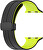 Silikonový řemínek s magnetickou sponou pro Apple Watch 38/40/41 mm - Black/Green