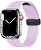 Cinturino in silicone con chiusura magnetica per Apple Watch 38/40/41 mm - Lavender