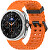 Silikonový sportovní řemínek pro Samsung Galaxy Watch8 - Oranžová