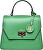 Dámská kožená crossbody kabelka AL3145T Verde