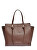 Damenhandtasche aus Leder AL1911T Cioccolato