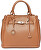 Damenlederhandtasche AL1762 Cognac