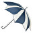 Umbrelă cu baston pentru femei EDSSWN/C