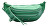 Borsa da donna in pelle CF1832T Verde