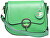 Dámská kožená crossbody kabelka CF1885 Verde
