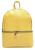 Dámský kožený batoh CF1778 Giallo