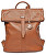 Dámský kožený batoh CF1884 Cognac