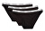 3 PACK - dámské kalhotky Bikini QD3588E-001