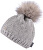 Cappello invernale con pon-pon Grey 369-B