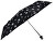 Dámsky skladací dáždnik Special Mini Edelweiss 700065E02 Black