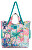Dámská plážová taška + plážová podložka 22030 green