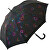 Dámský holový deštník Long AC 58654 multi-metalic