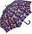 Dámský holový deštník Long AC 58704 autumn blooms