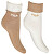 2 PACK - dámské ponožky F4428-340