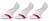 3 PACK - pánské ponožky HUGO 50514916-100