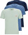 3 PACK - t-shirt da uomo HUGO Regular Fit 50480088-983