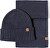 Pánská sada - čepice a šála Pria A09-005W25 Navy