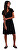 Dámske šaty PCNEORA Regular Fit 17125647 Black