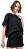 Damen T-Shirt PCCHILLI Loose Fit 17118870 Black
