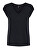 Női póló PCKAMALA Comfort Fit 17095260 Black