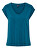 Damen T-Shirt PCKAMALA Comfort Fit 17095260 Deep Lagoon