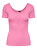 Dámske tričko PCKITTE Slim Fit 17101439 Begonia Pink
