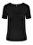 Dámske tričko PCTANIA Slim Fit 17135430 Black
