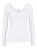 Tricou pentru femei PCKITTE Slim Fit 17101437 Bright alb