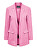 Blazer da donna PCBOSSY Oversize Fit 17114792 Begonia Pink