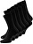 10 PACK - pánské ponožky JACJENS 12125756 Black