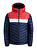 Jachetă pentru bărbați JJEHERO 12211785 Navy Blazer TRUE RED BLOCKING