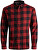 Pánska košeľa JJEGINGHAM Slim Fit 12181602 Brick Red