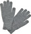 Pánske rukavice JACBARRY 12159459 Grey Melange