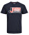 Herren T-Shirt JCOLOGAN Standard Fit 12228078 Navy Blazer