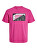 Pánske tričko JCOLOGAN Standard Fit 12242492 pink yarrow