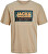 Tricou pentru bărbați JCOLOGAN Standard Fit 12253442 Crockery