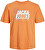 Herren T-Shirt JCOMAP Regular Fit 12252376 Tangerine